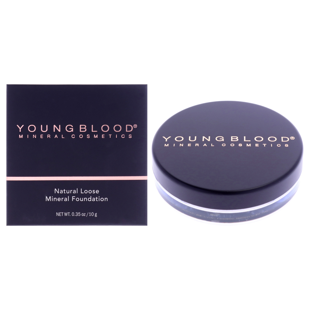Natural Loose Mineral Foundation - Cool Beige by Youngblood for Women 0.35 oz